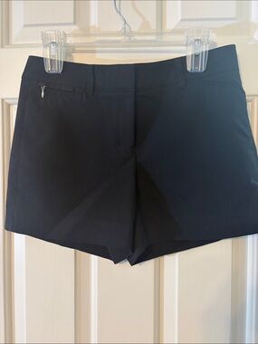 White House Black Market Women’s Black Tailored Shorts